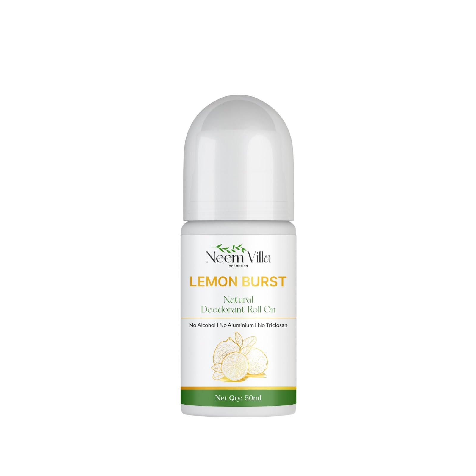 Lemon Burst Natural Deodorant Roll On, Alcohol-Free, Aluminium-Free, Triclosan-Free, 50ml (PACK OF 1)-picture-53