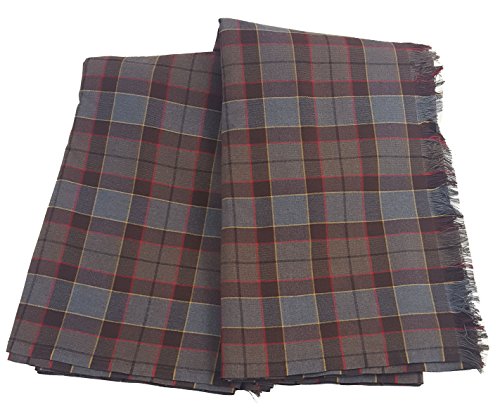 The Celtic Croft Outlander Fraser Great Kilt Poly/Viscose Tartan - Officially Licensed
