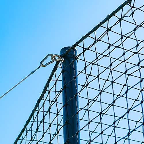 Product Image 4: Fortress Ultimate Baseball Batting Cage [20’, 35’, 55’, 70’] | #42 Grade Net with Steel Poles | Baseball & Softball Cage & Netting | Softball Batting Cage (35′ Batting Cage Package)