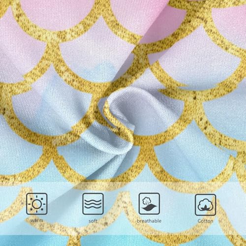 Pink Blue Mermaid Scale Toddler Girls's Underwear 2T 202c17413