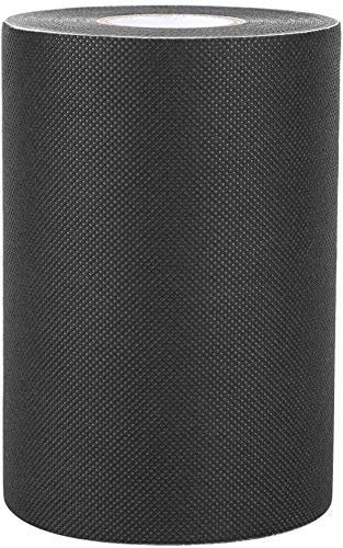 cinta para juntas de césped artificial de 150 mm * 10 m cinta de césped artificial para alfombras de césped artificial para jardín astro y cinta adhesiva de césped artificial (negro / verde) (negro)