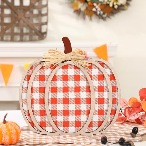 FestalMart-Fall-Decorations-for-Home-11-Wooden-Pumpkin-Sign-Autumn-Thanksgiving-Decorations-for-Home-Farmhouse-Rustic-Harvest-Kitchen-Tabletop-Fireplace-Decor FestalMart Fall Decorations for Home 11 Wooden Pumpkin Sign Autumn Thanksgiving Decorations for Home Farmhouse Rustic Harvest Kitchen Tabletop Fireplace Decor