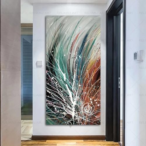 Impressions sur toile de pigments colorés TONGYINLI peinture abstraite haute définition