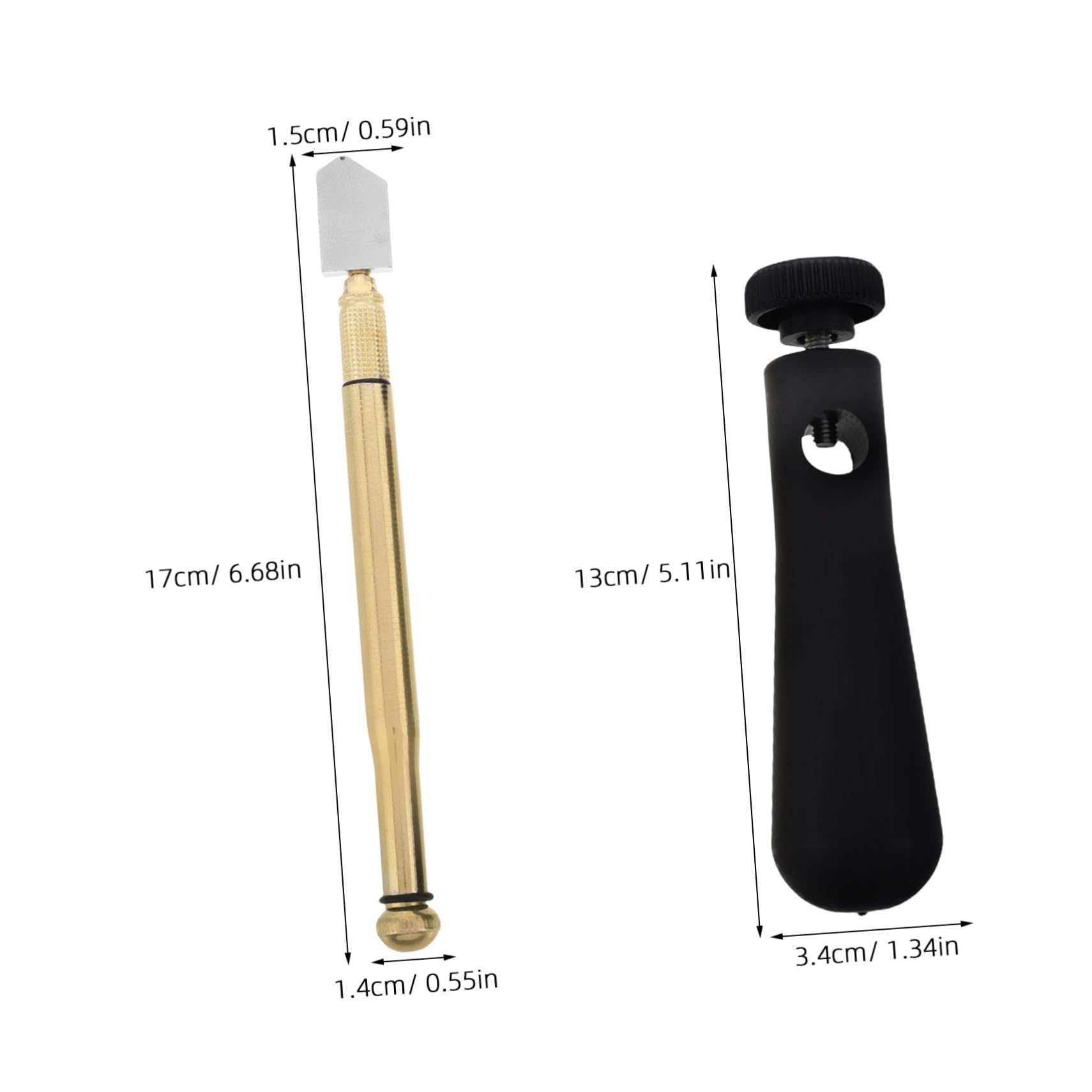 SEWACC Diamond Cutter for Decoration Stained Glass Cutter Precision Glass Cutting Tool Power Handle