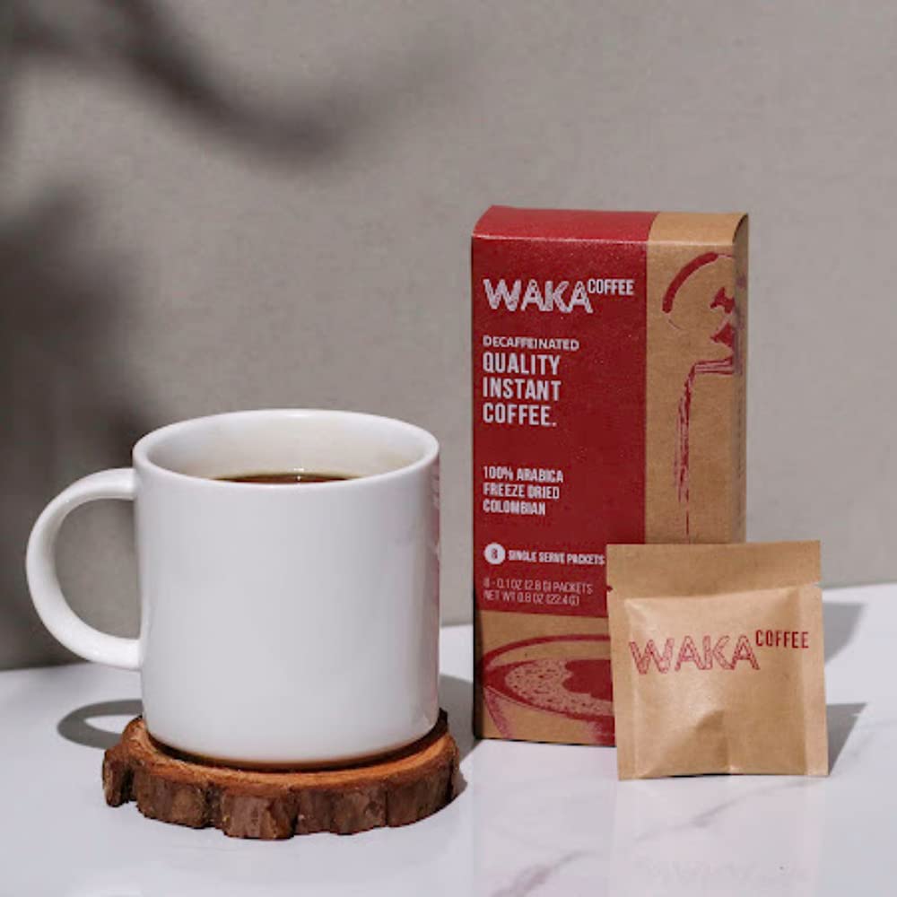 Buy Waka Quality Instant Coffee — Decaffeinated Medium Roast — Arabica