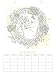Paint-Your-Own Wall Calendar: Illustrations by Kristy Rice (Artisan Series)