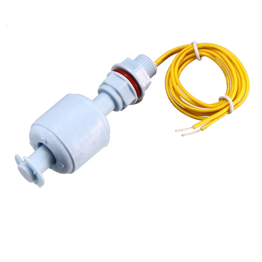 sourcing map PP Galleggiante Interruttore per Acqua Pompa M10 Serbatoio Liquido Acqua Livello Sensore 16- Pollici Cavo 2pz