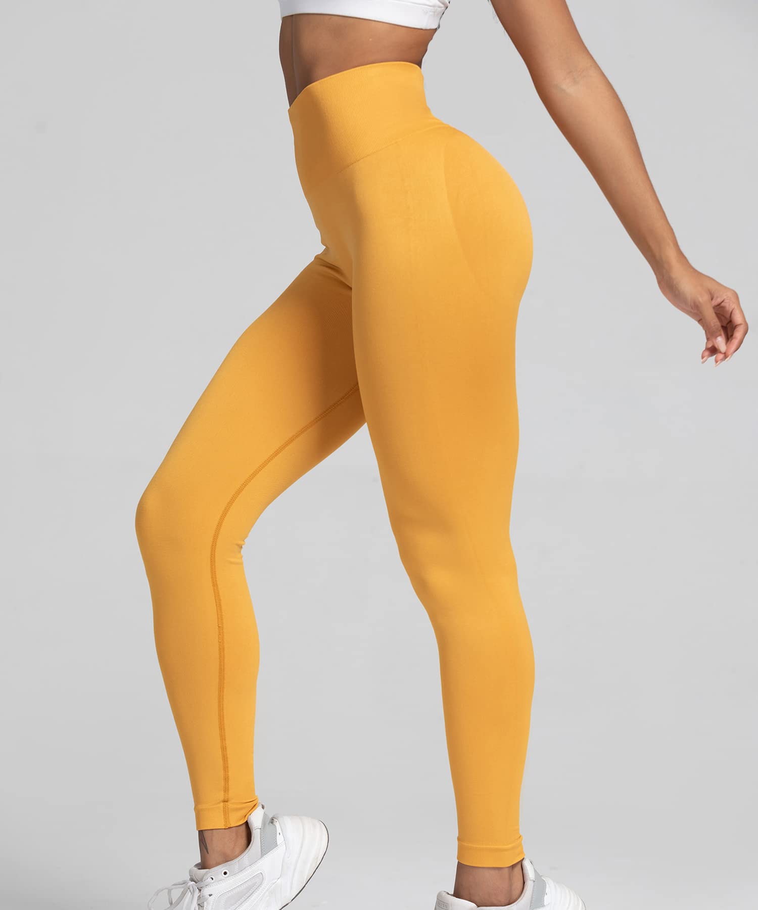 Merlvida Leggins Sportivi Donna Vita Alta Leggings Push Up Pantaloni Palestra Controllo della Pancia Anticellulite Pantacollant Opaco Elastici Tuta Collant Abbigliamento Sportivo Donna Yoga Fitness