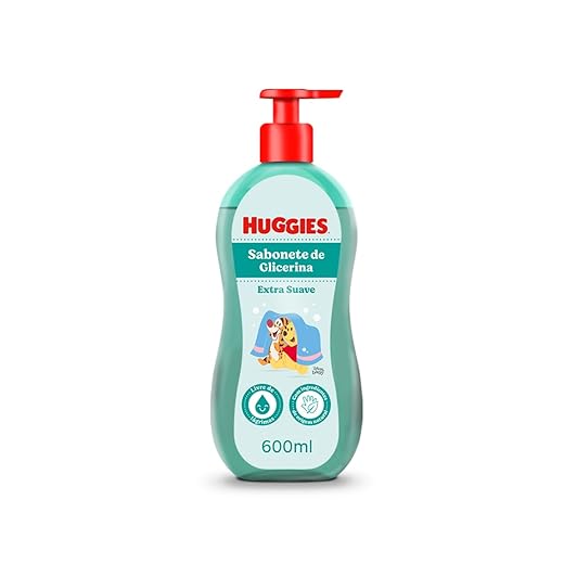HUGGIES Sabonete Líquido Huggies Extra Suave - 600Ml
