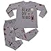 A2Z 4 Kids Garçons Fusée Vaisseau Spatial Blast Off Pyjamas Enfants PJs 2 Pièce Ensemble Salon Suit Haut Bas Gris - PJS 157 Grey._13