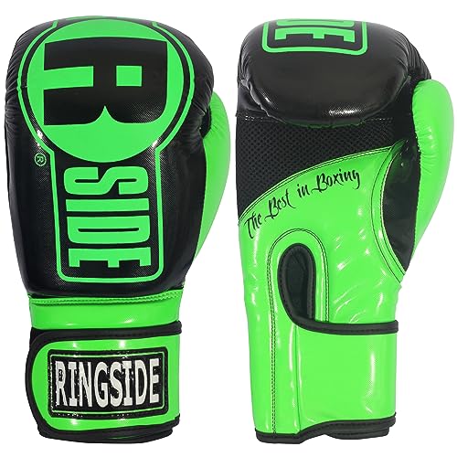 Image of Ringside Apex Bag Gloves, IMF-Tech Boxing Gloves with Secure Wrist Support, Synthetic Boxing Gloves for Men and Women