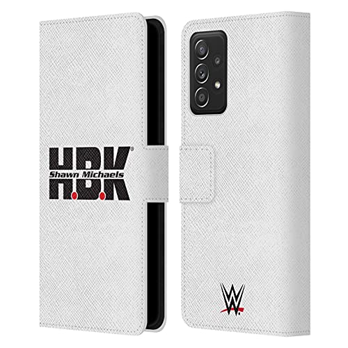 Étui WWE HBK Shawn Michaels en cuir pour Samsung Galaxy A53 5G
