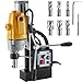 Produktbild MD40 40 mm magnetische Bohrmaschine 1100 W stufenlose Geschwindigkeit elektrische Tischbohrmaschine for den Stahlbau(With 6PCS HSS)