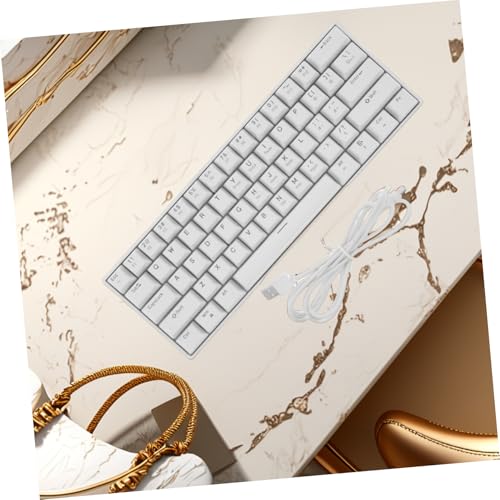 Teclado Mecánico MERRYHAPY Gaming Compacto RGB Cableado miniatura 6