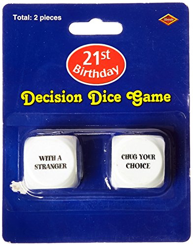 21st Birthday Decision Dice Game