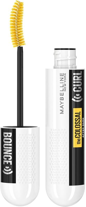 Maybelline New York - Mascara Volume & Courbe - Colossal Curl Bounce - Teinte : After Dark/Noir Intense - 10 ml