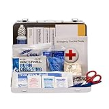 First Aid Only 90672 ANSI 2015 and OSHA-Compliant Heavy Duty Vehicle First Aid Kit, All-Purpose 25-Person Emergency First Aid Kit for Business, Truck Drivers, and Personal Cars,114 Pieces