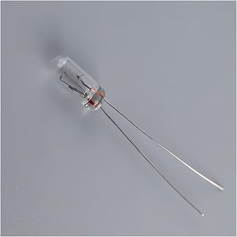 10pcs Miniature 0.07A 3mm 4mm 5mm 1.5V/3V/6V/9V/12V/24V Mini Lamp Light Bulb Edison Incandescent Filament Rice1.5V_3MM