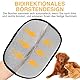 Landrain 2 Stück Pet Hair Handschuh Remover, Double Sided Wiederverwendbar Von Tierhaaren Fellhandschuhe Für Waschen Enthaaren Pflege