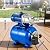 1HP Shallow Well Pump Tank Garden Water Pump Booster System, Pressurized Farm Irrigation, Automatic Water Booster Jet Pump or Home, Farm, Garden Irrigation & Water Transfer, Blue
