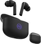 NOBIS True Wireless Earbuds, Bluetooth 6.0 Bluetooth Headphones | with 30Hrs Playtime & ENC Noise Cancelling, IPX4 Waterproof Touch Control Wireless EarBuds for IPhone/Android with Microphone