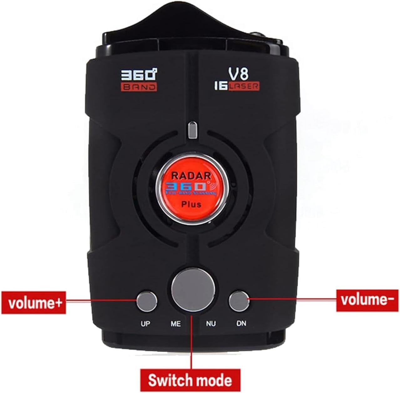Rilevatori Autovelox, Rilevatore Radar Per Auto, Rilevatore Laser/radar, Portata Estrema, Avvisi Vocali, Avvisi Autovelox Semaforo Rosso, Display OLED, Sistema Di Avviso Velocità Veicolo Tempo Reale