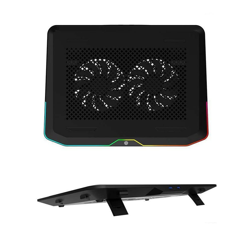 Base de enfriamiento para laptop hasta 17.3 pulgadas miniatura 4
