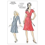 VOGUE PATTERNS V8379 Misses' Dress, Size BB (8-10-12-14)