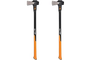 Fiskars Pro IsoCore Wood Splitting Maul 6 Pound (2 Pack)