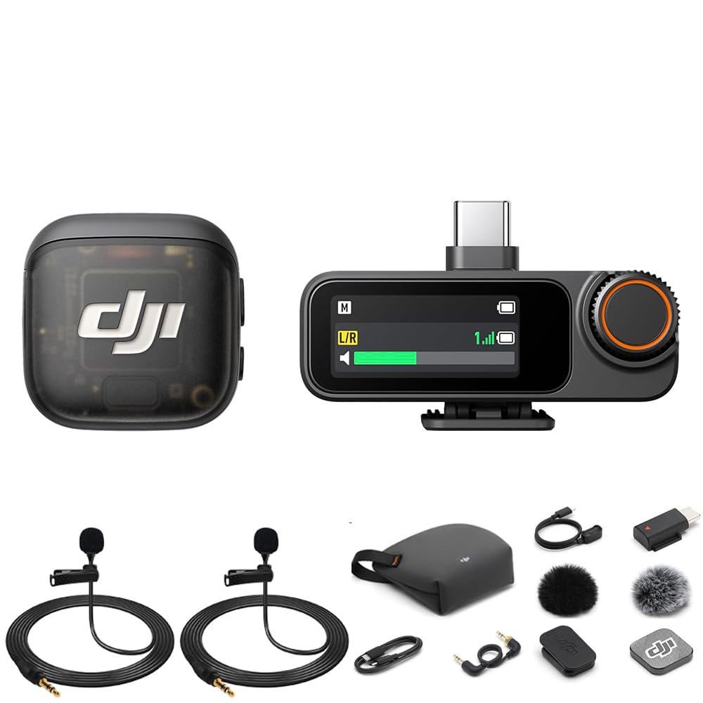 Amazon.com: DJI Mic 3 (1 TX + 1 RX) Advanced Mini Wireless