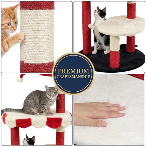Árbol de Gato Circo Clown con Rascadores y Plataformas miniatura 5