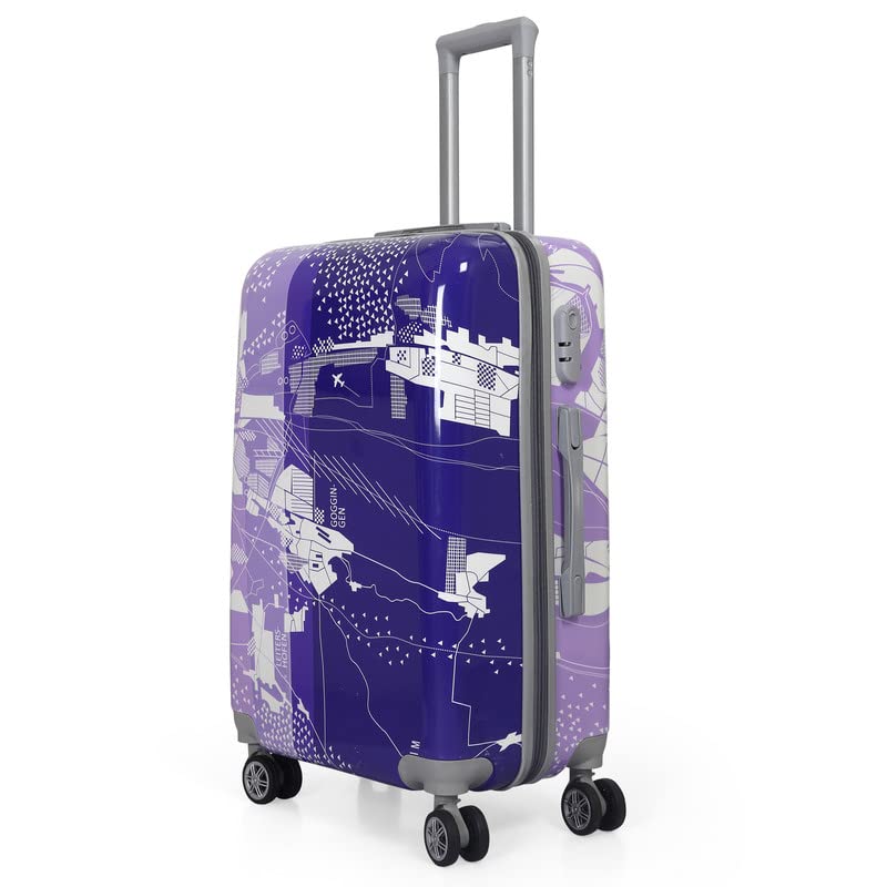 Image of Polo Class 2Pc Set Trolley Bag (24 /28 inch)-Purple