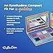 Lime Crime Venus Eyeshadow Palette - 8 Full Sized Matte and Metallic Eyeshadows - Grunge-Inspired Shades, Unconventional Neutrals - Mirrored Box - Vegan, Cruelty-Free