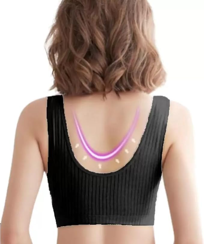 Image of Fashiol Women Cotton Soft Maternity Bra Front Open | Nursing Bra with Easy Frpnt Closure | Non Wired Padded Breastfeeding Bra | Comfortable Bra