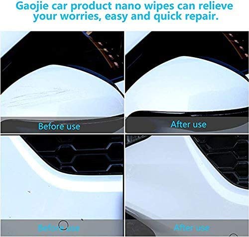 Upgraded Version Nano Magic Cloth, Magic Car Scratch Remover Cloth for Car Scratches, Multipurpose Scratch Repair Cloth, for Repairing Paint Scratches 3Pack
