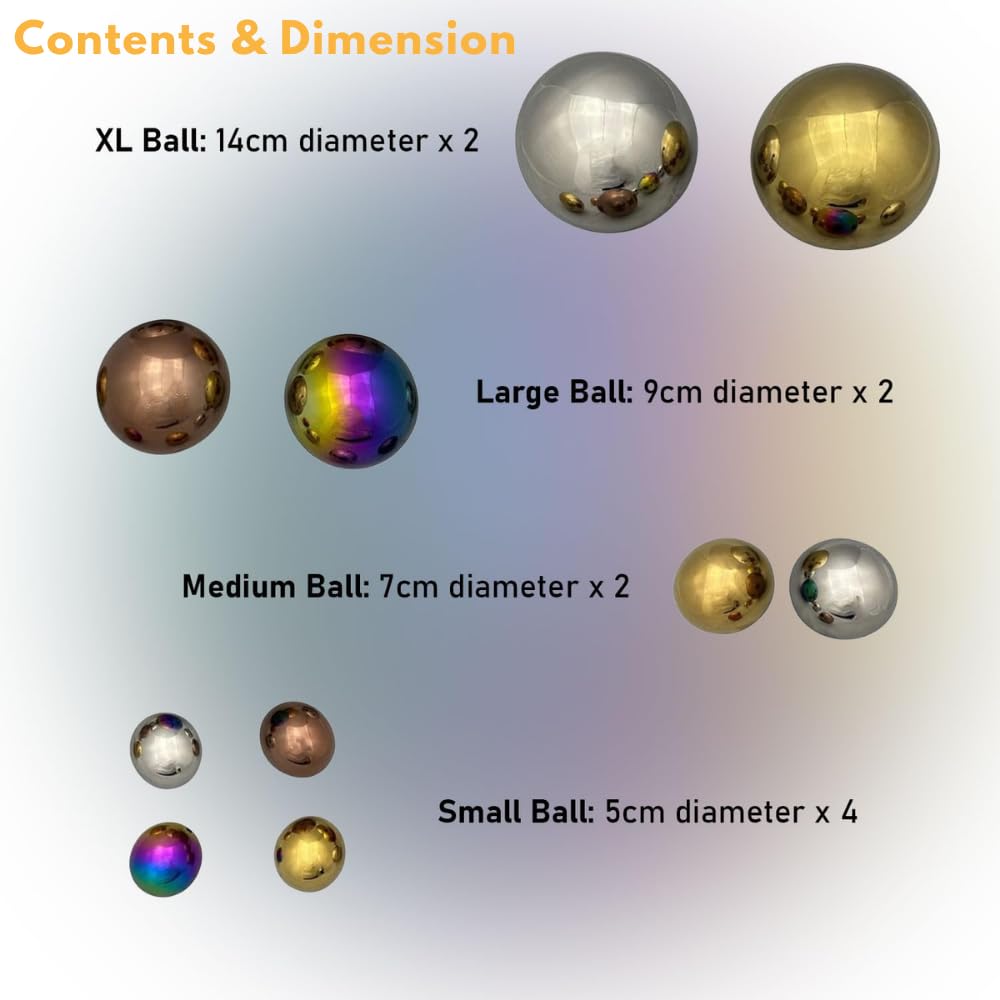 Palline Metalliche ad Alta Riflettenza per il Gioco e l'Esplorazione Sensoriale