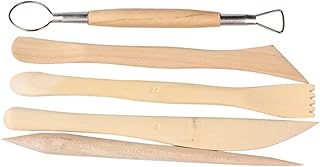 5 pçs/conjunto de ferramentas de escultura em argila de 6 polegadas para escultura em cera modeladores de argila para artesanato em argila ferramentas de argila de polímero ótimas