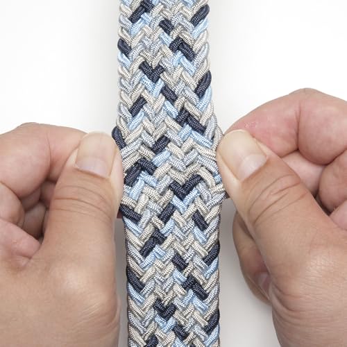 Image of Fabio Valenti Canvas Elastic Fabric Woven Stretch Braided Belts for Men Women Junior with Multicolored /Full Sizes
