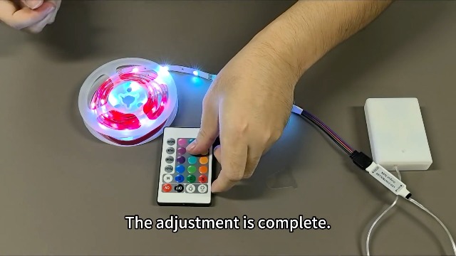 Image of Battery Powered LED Strip Lights, Wireless RGB LED Strip Lights with 24 Keys Remote Control, 20 inch x 3 Pack for Kitchen Under Cabinet Lighting, Shelves, Under Counter, Closet, Cordless Click Light