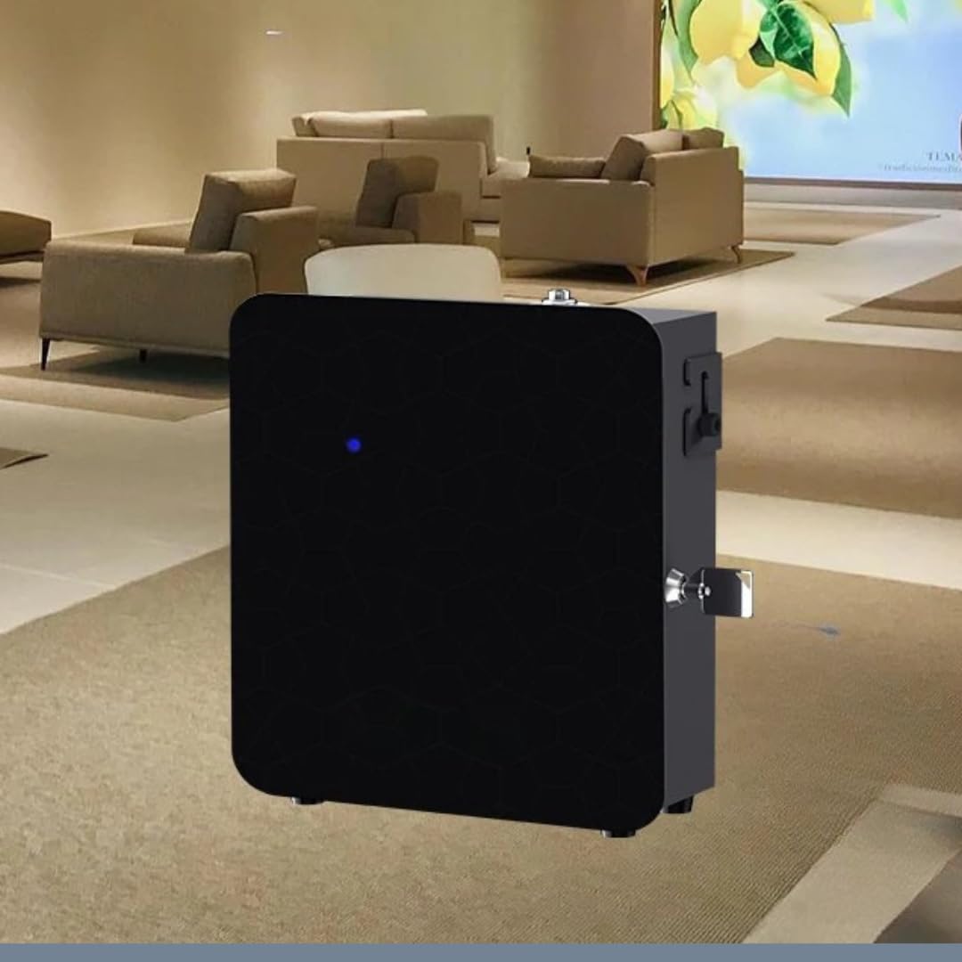 Difusor de aceites Esenciales para Espacios Grandes de 300 m2-900m³ | Ideal para hosteleria, hoteles, Tiendas y hogares | Difusor de fragancias Profesional para aromaterapia. Incluye Fragancia