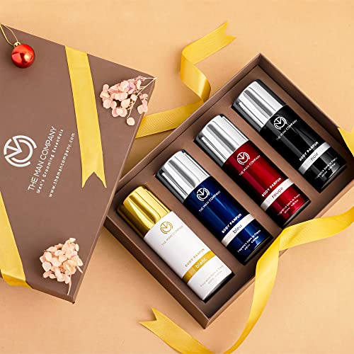 The Man Company Multifaceted No Gas Deodorant Set | Bleu, Blanc, Noir, Rouge | Body Spray Perfume for Men | Premium Long Lasting Fragrance | Luxury... - Image 3