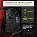 Unigear Backpack Rain Cover Waterproof Rating 5000mm, Ultraportable and Durable with 2 Anti-Slip Buckle Strap, Integrated Carry Pouch Design