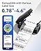 TATTMUSE Thermal Label Printer 4x6, Bluetooth Shipping Label Printer, A646 Postage Label Printer Compatible with Royal Mail, Evri, eBay, DPD, UPS, Address Labels