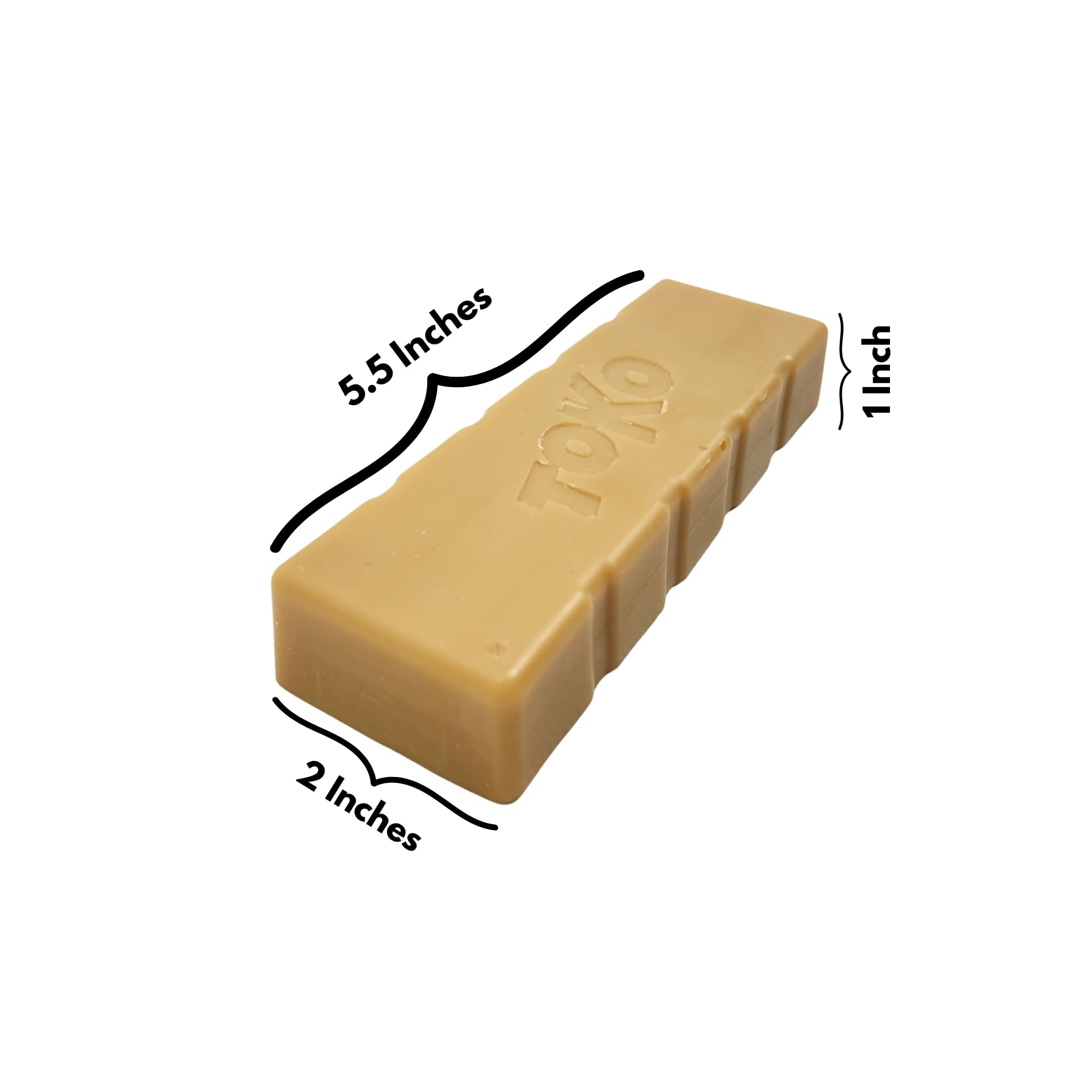 TOKO Natural Performance Wax - Cera calda per sci e snowboard - Biodegradabile senza PFC Swiss Technology - 120 grammi rosso - Racing & Training