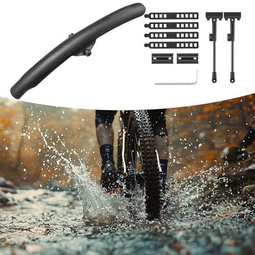 Guardabarros para bicicletas de grava que evitan salpicaduras en ciclismo 3