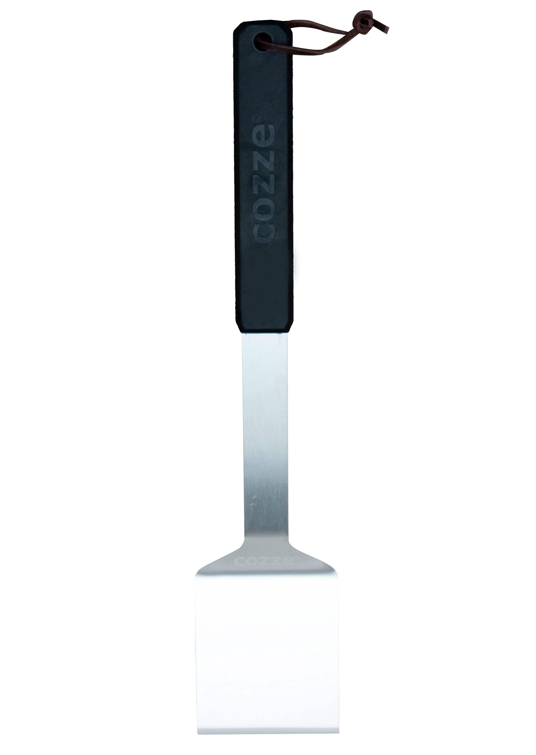 cozze Spatola per grigliare Cozze® 11x8x45 cm con manico in PP - acciaio inossidabile