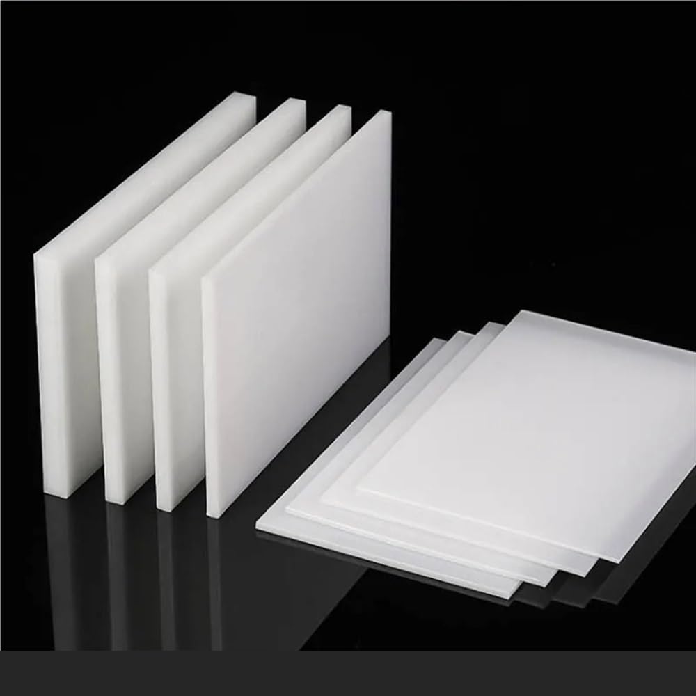 3 szt. Arkuszy PP klasy spożywczej o grubości 2–20 mm z białego polipropylenu(200x200x3mm)