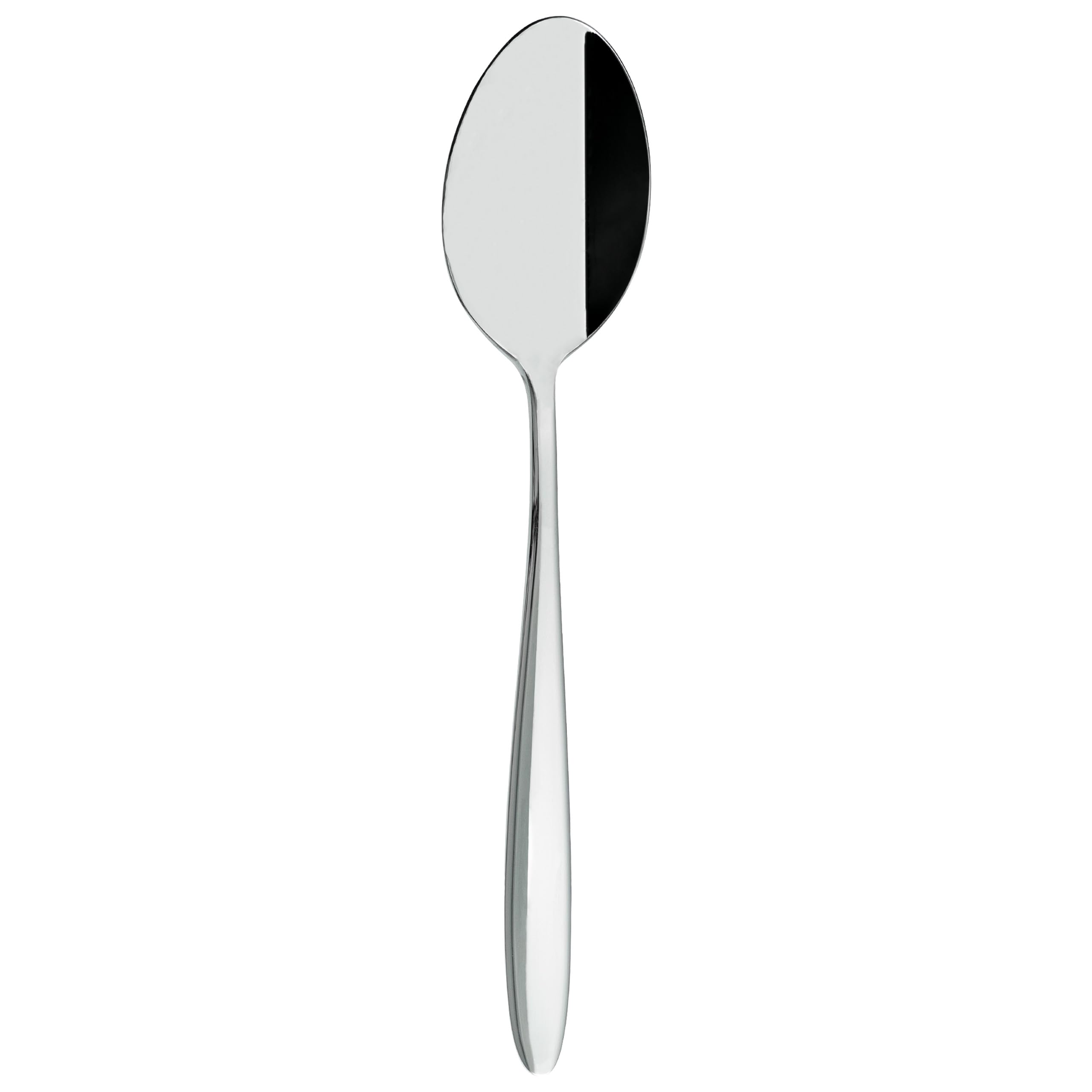 Grunwerg Steel Balmoral Dessert Spoons, 18/10 Stainless Set Of 12