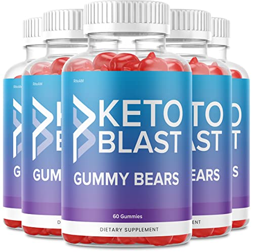 (5 Pack) Keto Blast ACV Gummies Advanced Formula Keto Blast Apple Cider Vinegar Gummies (300 Gummies)