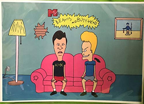Amazon.co.jp: ビーバス 【beavis】 ソファ ポスター B4サイズ